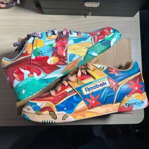 Custom Painted JUNKYRD Reebok Workout Plus Mens Size 10.5